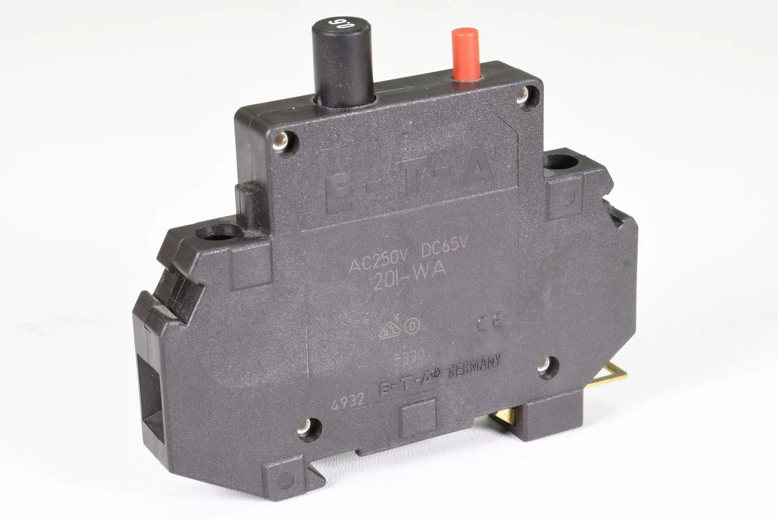 E-T-A 201-WA-0,6A, Themisch-magnetischer Schutzschalter