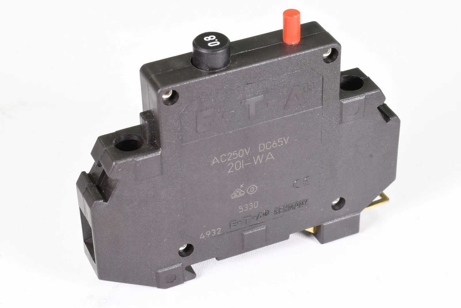 E-T-A 201-WA-0,8A, Themisch-magnetischer Schutzschalter