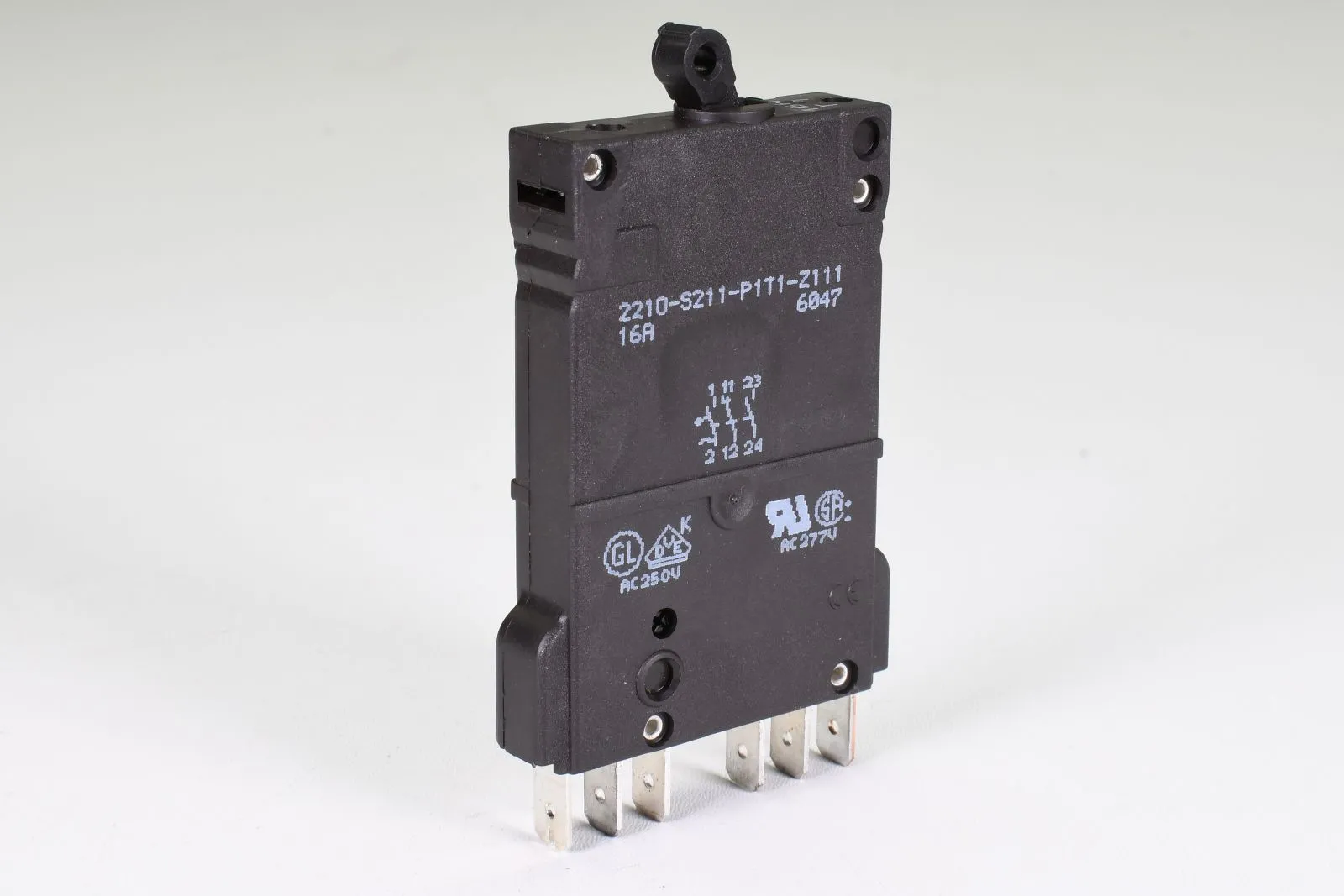 E-T-A 2210-S211-P1T1-Z111-16A, Thermisch-magnetischer Schutzschalter