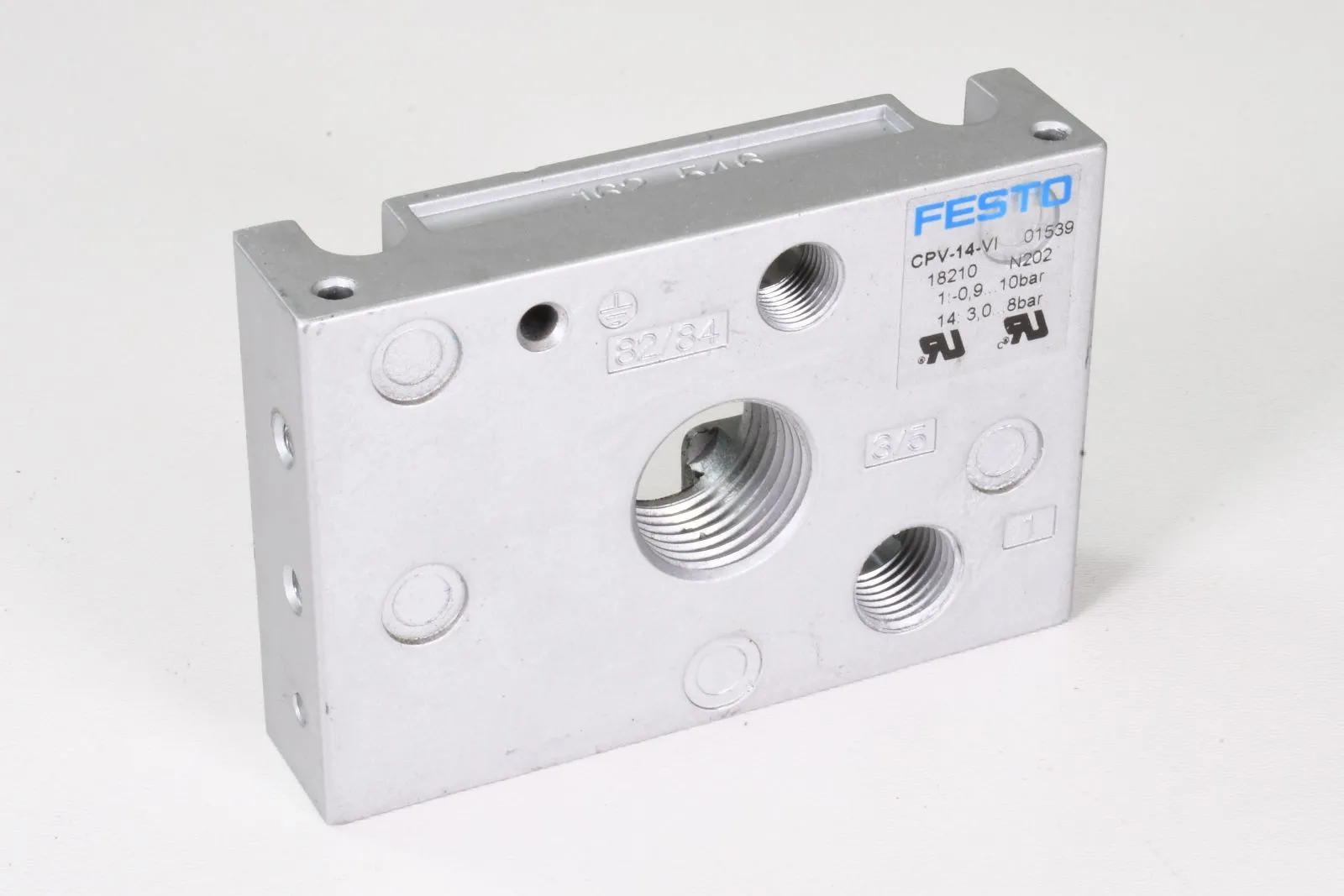 FESTO 162546, CPV14-EPL-G, Endplatte für Ventilinsel