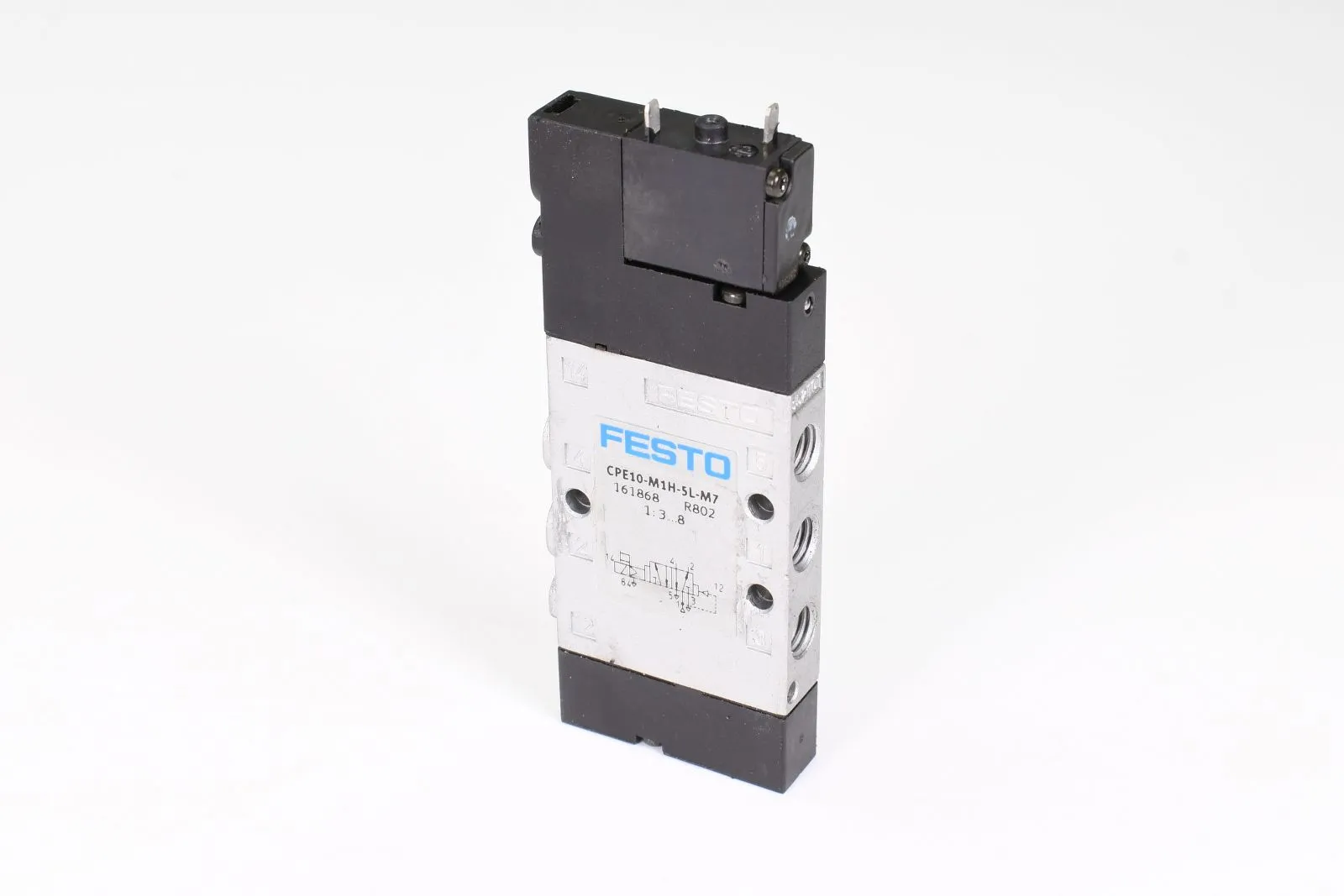 FESTO 161868 + 662524, CPE10-M1H-5L-M7 + MSZD-3-24 DC, Magnetventil