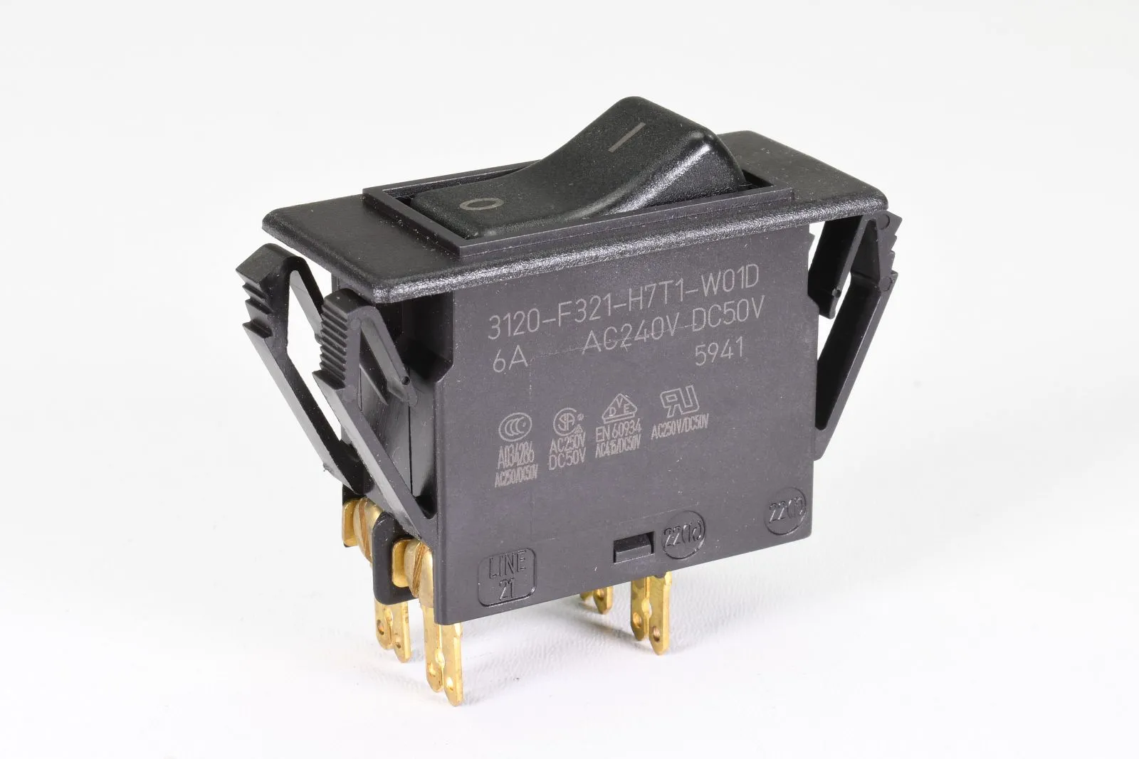 E-T-A 3120-F321-H7T1-W01D-6A, Thermischer Schutzschalter