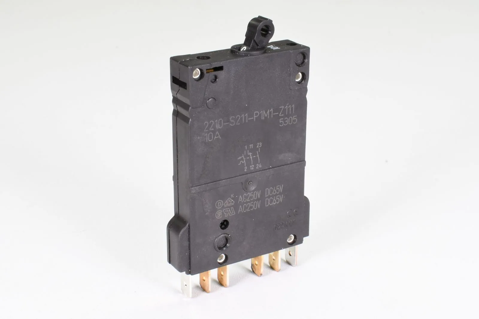 E-T-A 2210-S211-P1M1-Z111-10A, Thermisch-magnetischer Schutzschalter