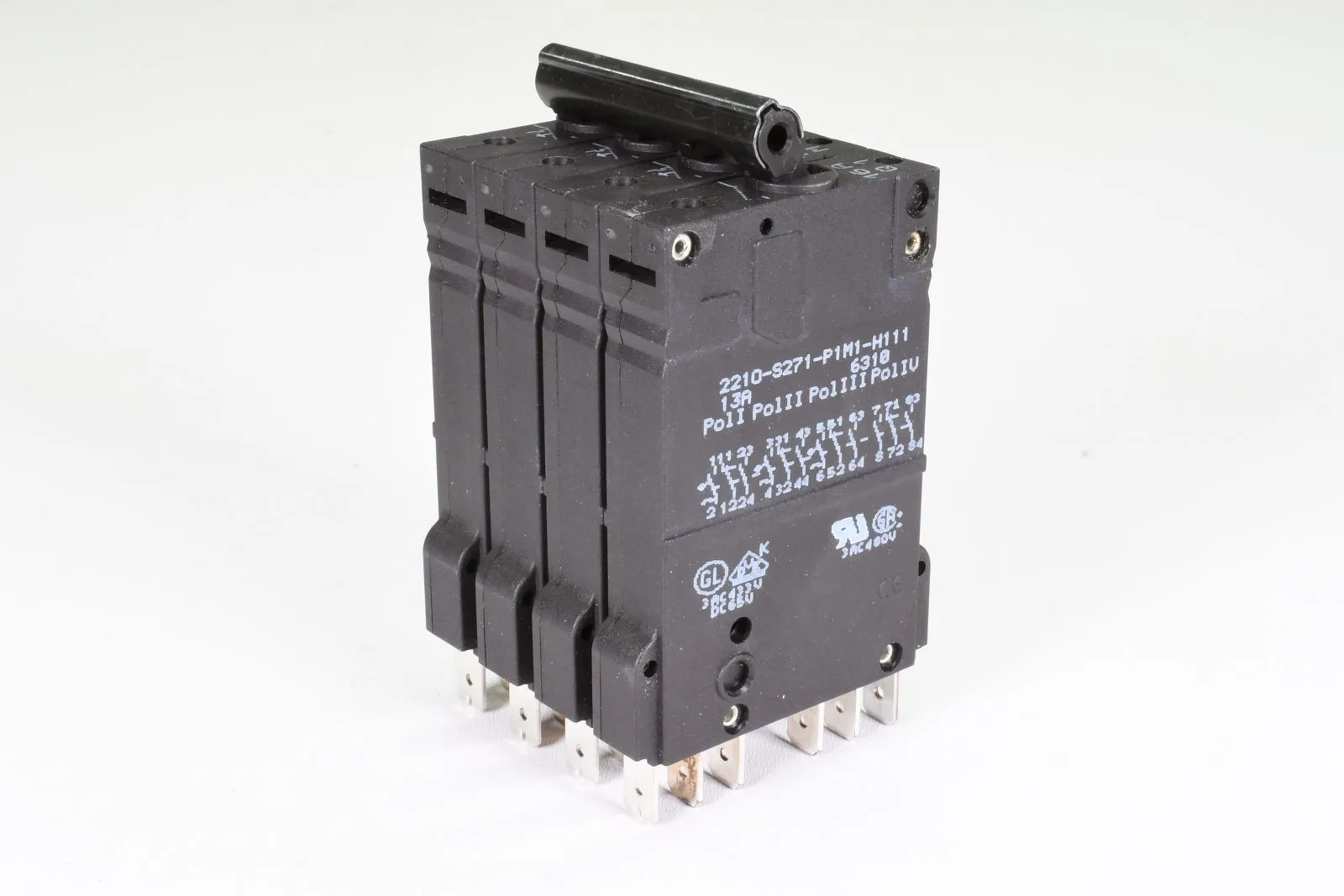 E-T-A 2210-S271-P1M1-H111-13A, Thermisch-magnetischer Schutzschalter