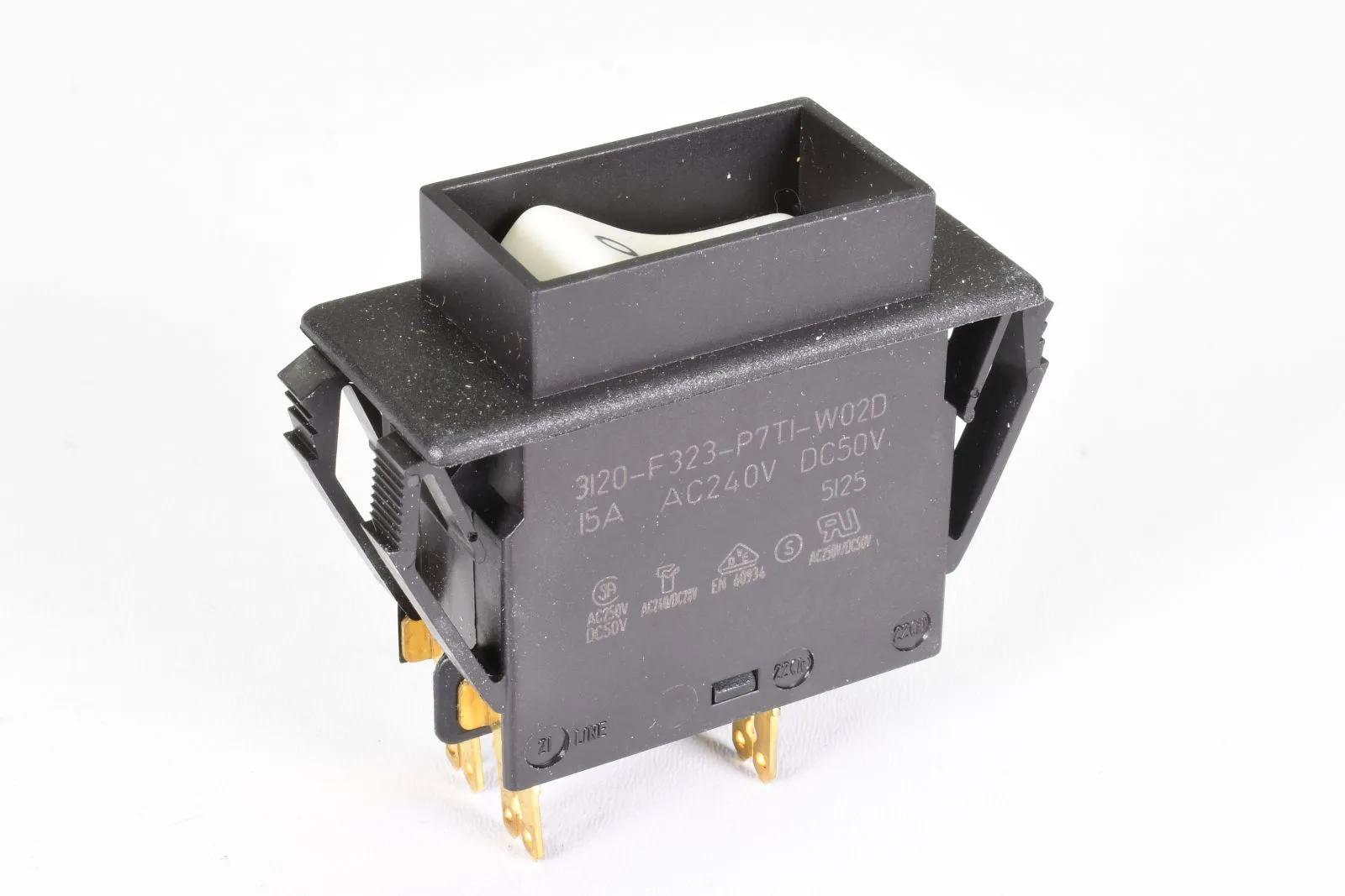 E-T-A 3120-F323-P7T1-W02D-15A, Thermischer Schutzschalter