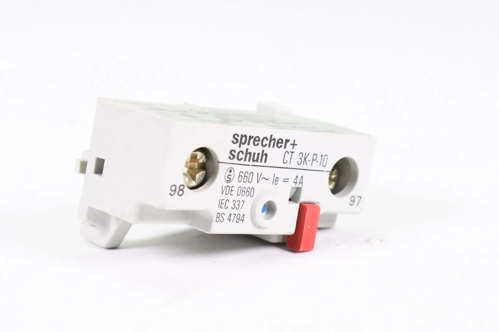 SPRECHER+SCHUH CT 3K-P-10, Hilfskontaktblock