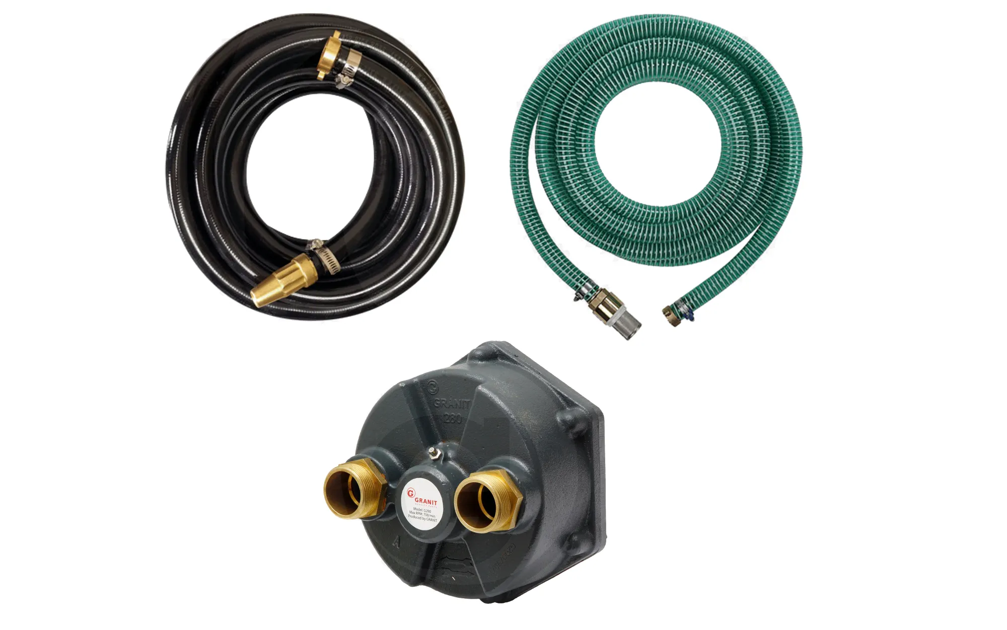 Granit Zapfwellenpumpe G280 mit Schlauchset