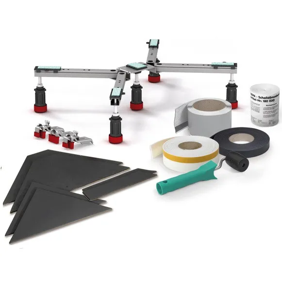 Mepa Duschwannen Set BW 5 Maxi 3S+ Stahl für Stahlduschwannen 182101