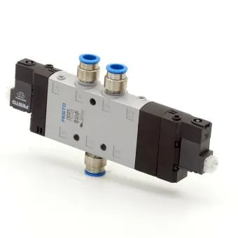 FESTO Magnetventil CPE24-M1H-5/3G-QS-12