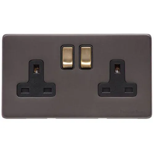 Verona Range-Double Socket (13 Amp)