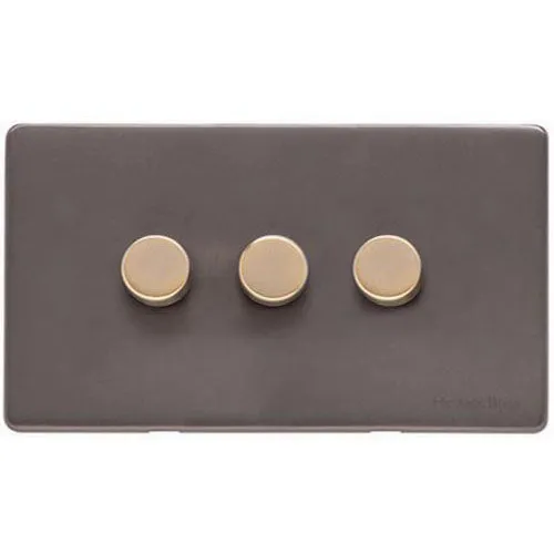 Verona Range-3 Gang Dimmer (250 watts)